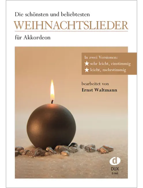 Weihnachtslieder für Akkordeon